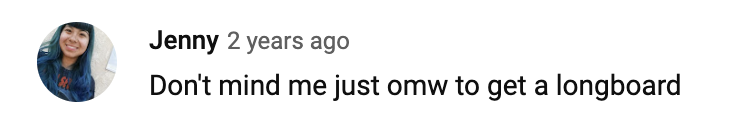 Comment on the youtube documentary on skateboarding from a women's perspective called OPEN. Check it out here: https://youtu.be/xtn780JBhVY