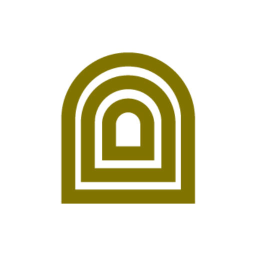 Gold arching tunnel or doorway icon by Dobedo